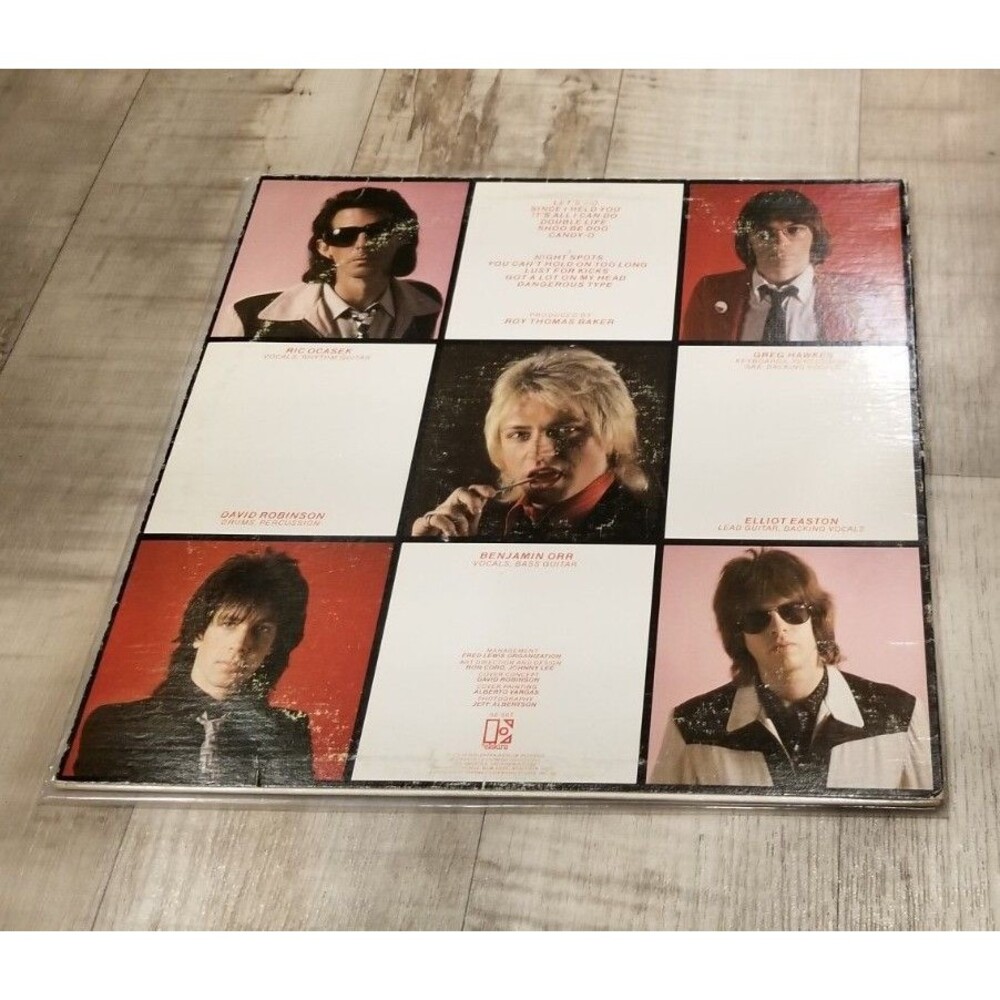 The Cars - Candy-O LP 1979 Elektra – 1st Press w/ Lyrics Sleeve "Let's Go" - Picture 2 of 8